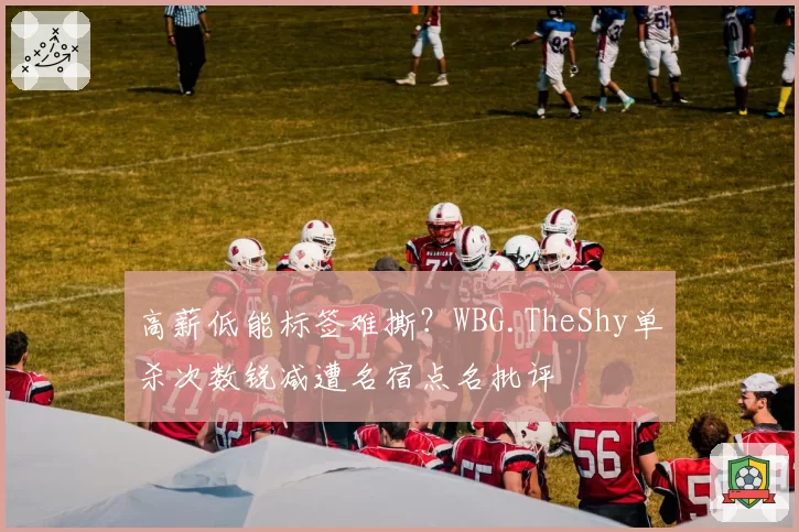 高薪低能标签难撕？WBG.TheShy单杀次数锐减遭名宿点名批评